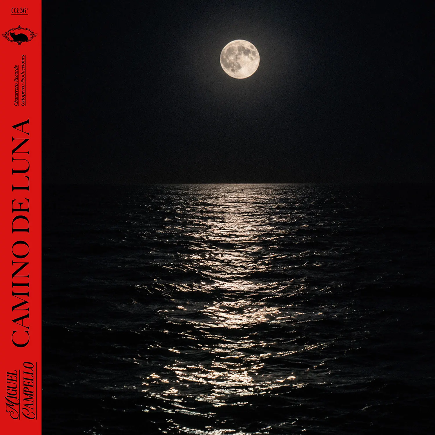 Miguel Campello - CAMINO DE LUNA Portada del tema "CAMINO DE LUNA" de Miguel Campello
